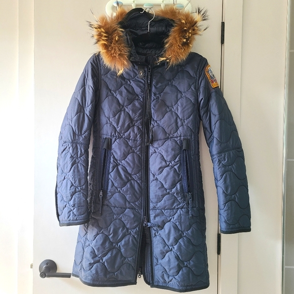 Quilted Parajumpers 3/4 length coat - Picture 1 of 11